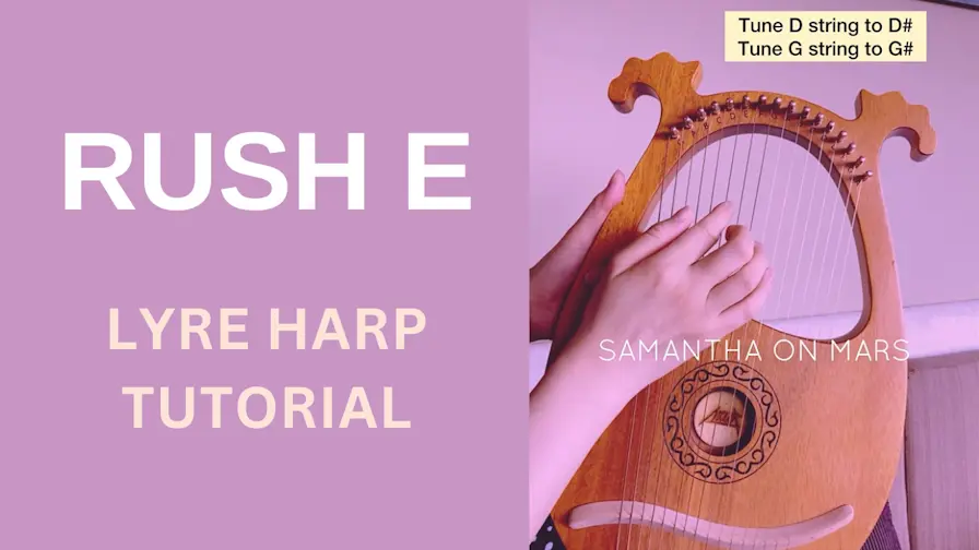 OMORI Title Lyre Harp Tutorial Learn Lyre Harp