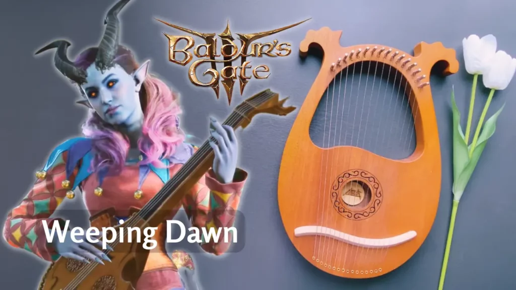Weeping Dawn / Alfira’s Song (Baldur’s Gate 3) – Lyre Harp Cover